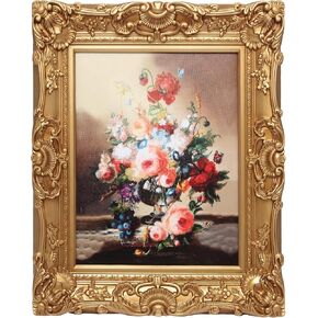 Black Vintage 11x14 Picture Frames with Oil Painting - Vintage Wall Decor for Gallery Collage, Shatterproof Tempered Glass & Ready to Hang in Saudi Arabia
