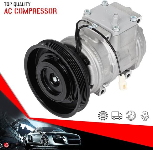 CCIYU A/C Compressor with Clutch A/C Air Compressor for Car 1995-1999 for Chrysler Sebring 2.0L Air Conditioning Compressor for MR201706 in Saudi Arabia