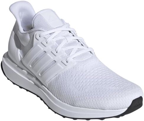 adidas Men's UBounce DNA Sneaker, White/White/Black, 12.5 in Saudi Arabia
