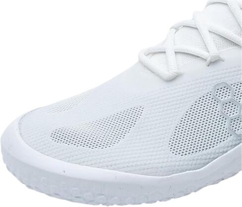 Vivobarefoot Motus Strength Womens Barefoot Zero-Drop Shoes | Improves Strength & Stability | Lightweight for Training & Running | Wide Fit Grounding Shoes | Bright White-Grey | 0 in Kuwait