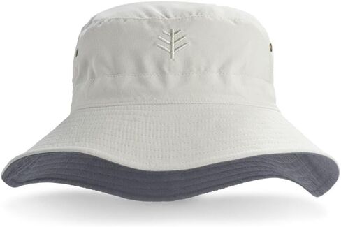 Coolibar UPF 50+ Men's Nate Chlorine Resistant Bucket Hat - Sun Protective in Kuwait