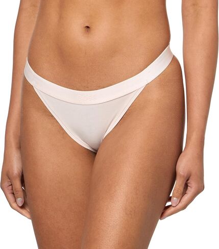 BOSS Women's Bea Jersey Mix Thong in Saudi Arabia