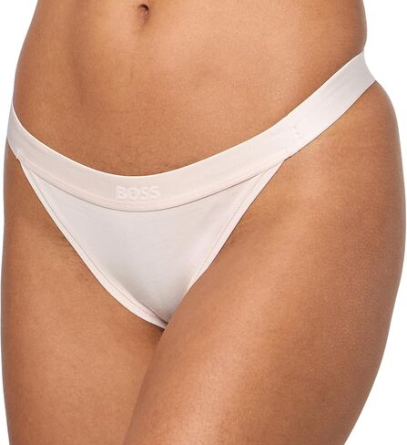 BOSS Women's Bea Jersey Mix Thong in Saudi Arabia