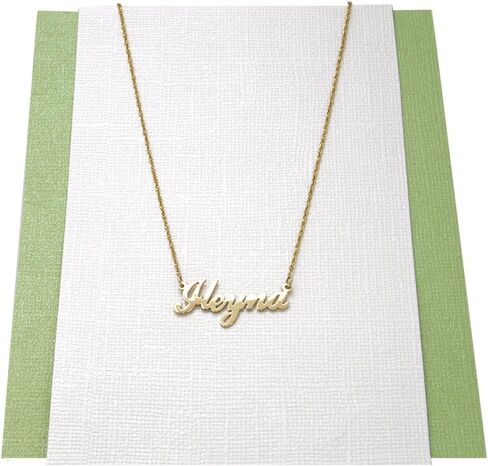 14k Gold Personalized Name Necklace in Saudi Arabia