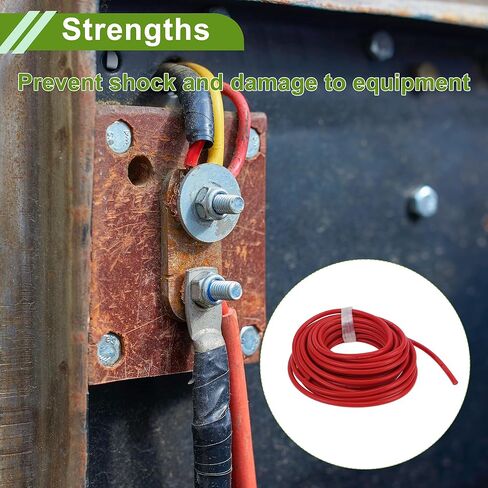 Ground Wire Power Wire 9m Red TC 1 Pcs 12AWG Fully Insulated& Soft Touch Jacket Car Radio, Automotive, Car Speakers Universal in Saudi Arabia