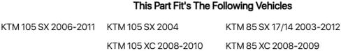 Tusk Top End Gasket Kit Compatible with KTM 105 SX 2004-2011/85 SX 2003-2012 in Saudi Arabia