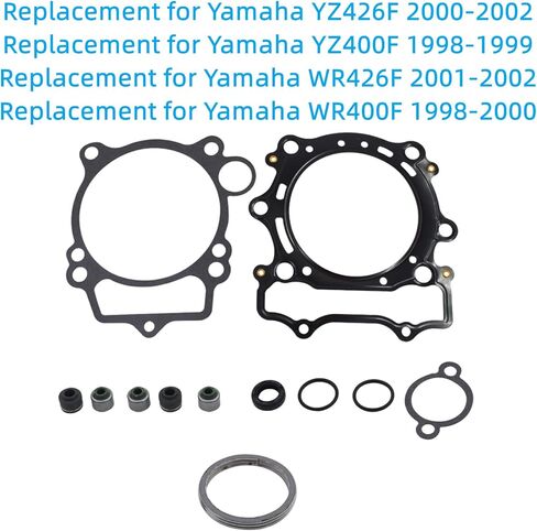 Waltyotur محرك دراجة نارية طوقا نهاية مجموعة مجموعات ربط السيراميك الارضي استبدال لياماها WR400F WR426F YZ400F YZ426F in Kuwait