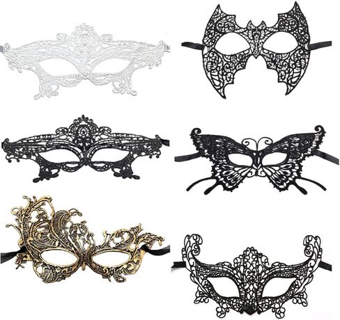 Fun Sexy Ladies Lace Half Face Mask For Couples Halloween Ball Mask For Bar Parties Halloween Cosplay in Saudi Arabia