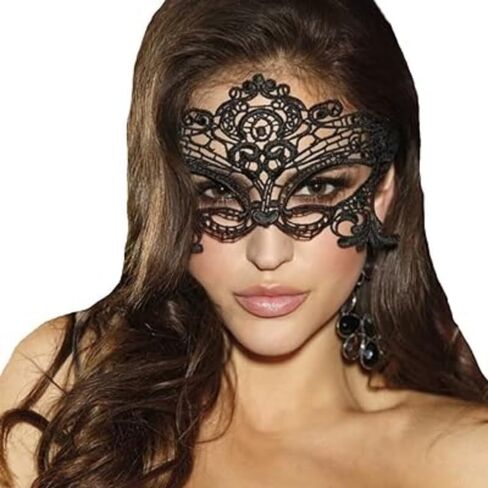 Fun Sexy Ladies Lace Half Face Mask For Couples Halloween Ball Mask For Bar Parties Halloween Cosplay in Saudi Arabia