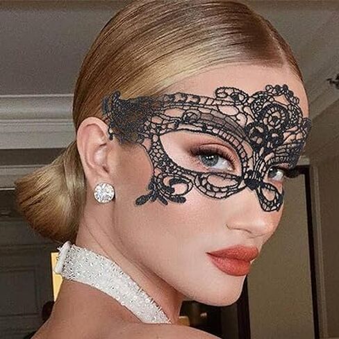 Fun Sexy Ladies Lace Half Face Mask For Couples Halloween Ball Mask For Bar Parties Halloween Cosplay in Saudi Arabia