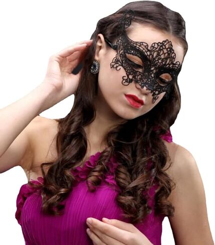 Fun Sexy Ladies Lace Half Face Mask For Couples Halloween Ball Mask For Bar Parties Halloween Cosplay in Saudi Arabia