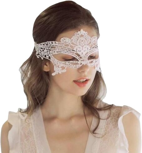Fun Sexy Ladies Lace Half Face Mask For Couples Halloween Ball Mask For Bar Parties Halloween Cosplay in Saudi Arabia
