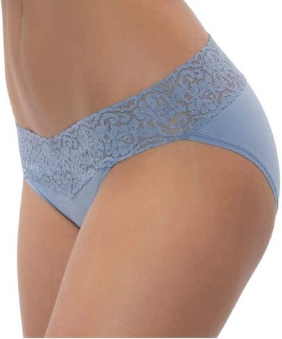 Felina Ladies' Super Stretch Bikini with Lace, 5-Pack (Gray, Pink, Navy, Tan, Black, S/M) in Saudi Arabia