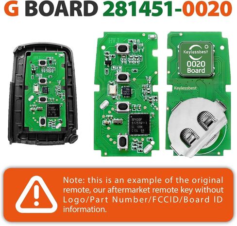 Replacement for 2015 2016 2017 2018 2019 2020 Smart Proximity Toyota Avalon Camry Hybrid Corolla LE SE GNE 281451-0020 Board Key Fob HYQ14FBA 315MHz 4 Buttons in Saudi Arabia