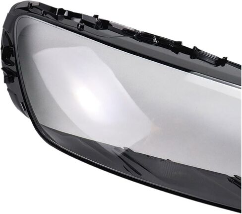 Headlight Lampshade Compatible For Audi Q7 2016 2017 2018 2019 Car Headlight Cover Headlamp Lens Auto Shell Light Protection(Left and Right) in Saudi Arabia