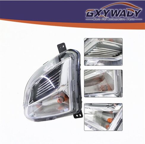 GXYWADY Fog Lights Lamps Replacement for 2018 Equinox Fog Light w/Bulbs GM2592323 84226245 Left Side in Saudi Arabia