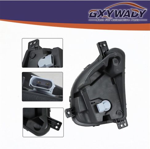 GXYWADY Fog Lights Lamps Replacement for 2018 Equinox Fog Light w/Bulbs GM2592323 84226245 Left Side in Saudi Arabia