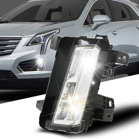 KARPAL LED DRL Cornering Lamp Turn Signal Fog Light Left Driver Side GM2531137 Compatible with 2017-2020 Cadillac XT5 LH in Saudi Arabia