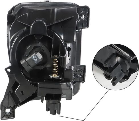 Left and Right Fog Lights Assembly Replacement for Ram 1500 2013-2018 Driver Passenger Side Clear Lens 68104821AC 68104820AC in Saudi Arabia