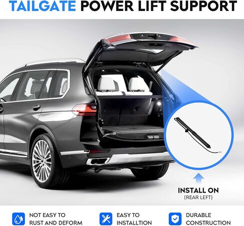 TadaMark خلفي يسار الباب الخلفي قوة رفع دعم الصدمات متوافق مع Toyota RAV4 2013-2018 Sport Utility، محرك الباب الخلفي الكهربائي مناسب لـ 6892009010، 6892009011 in Saudi Arabia