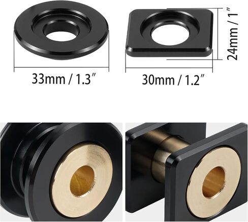 Bevinsee Shifter Cable End Bushing 8mm 8.5mm Compatible With VW MQ250 5 Speed Manual Gearbox Gear Selector Shift Part Number 1K0711761B 1J0711761C Aluminum in Saudi Arabia