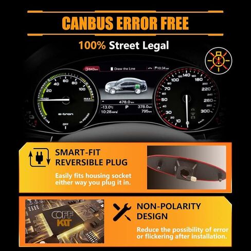 Rear Fender LED Side Marker Lights [3 Light Beads 50 SMD Chips Super Bright] for Chevro-let Chevy Corvette C5 Z06 1997-2004, Red Lens Side Bumper Lamps Red LED Turn Signal Lights, 2 PCS in Kuwait