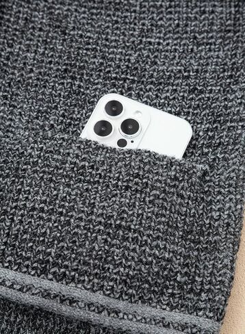 Sidefeel Women's Contrast Knit Cardigan Sweaters Casual Long Sleeve Open Front Button Down Trendy Jackets Outerwear in Saudi Arabia