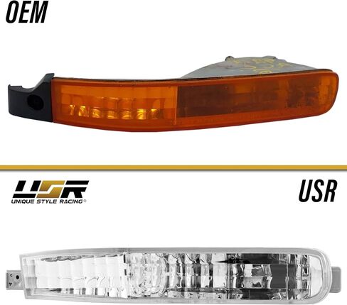 USR 92-93 Accord Tail Lights - JDM Style Red/Clear Rear Tail Lamps Set (Left + Right) Compatible with 1992-1993 Honda Accord Sedan (4 Pieces, Inner + Out) in Saudi Arabia