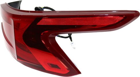 Garage-Pro Rear Tail Light For Nissan Maxima 2016-2018, Tail Light Assembly Halogen With Bulb(s) Passenger Side, Outer NI2805104 in Saudi Arabia