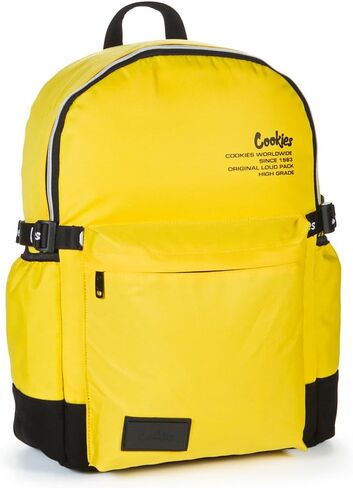 COOKIES Off The Grid Smell Proof Backpack – Odor Proof Travel Backpack with Laptop Sleeve, Multiple Pockets, 24.5L Capacity – Durable School, Gym, Work, Office & Everyday Streetwear Bag - Black in Saudi Arabia