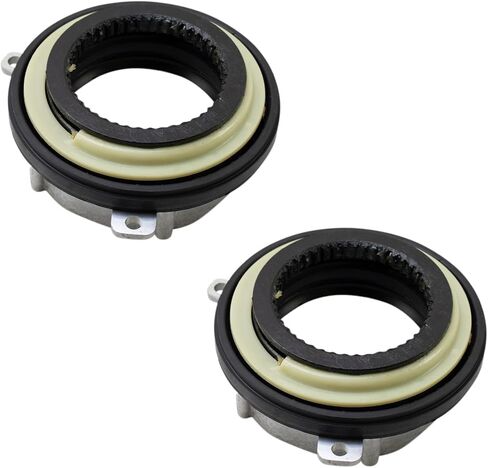 TRQ 2 Piece Front Auto-Locking Hub Actuator Set 4WD Compatible with 2003-2015 Ford Expedition 2004-2015 F-150 2006-2008 Lincoln Mark LT Navigator in Saudi Arabia