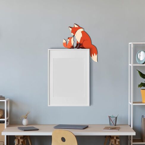 COLOR VALLEY ART Cardinal Door Topper Wall Decor, Wooden Branch Design, 9.8 x 9 inches, Hummingbird Corner Frame Decoration (2Pcs Hummingbirds) in Kuwait