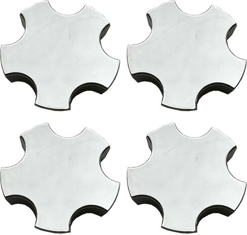 4Pcs Custom Wheel Center Caps Compatible with 2000-2004 Corvette C5 Z06 Center Cover Replacement S207-09 WCA-155 (Matte Black) in Saudi Arabia