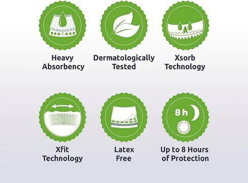 Underx Adult Disposable PullUps Incontinence Underwear - Xtreme Absorbency PullUps, Xsorb Multilayered & Superior fit Technology, Overnight Comfort, Leak Protection & Latex Free (Large,20 Count) in Saudi Arabia