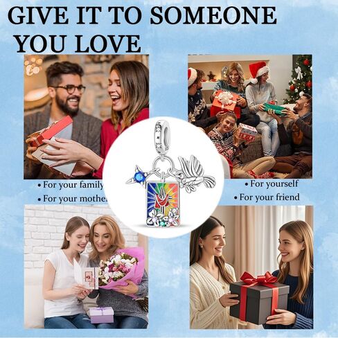 925 Sterling Silver Charms for Bracelets Necklaces Dangle Pendant With 5A Cubic Zirconias Bead Charm for Women DIY Jewelry in Kuwait