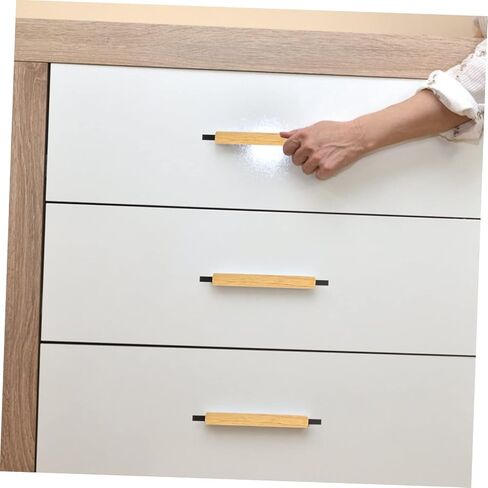 Garneck Solid Cabinet Pull Handle Minimalist Wardrobe Door Pulls for Kitchen Cabinets More Ergonomic Design Smooth Finish Spacing in Saudi Arabia