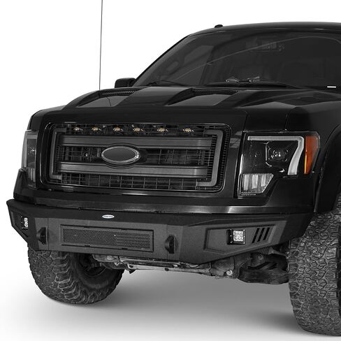 Hooke Road 09-14 F150 Bumpers Front and Rear Step Bumper Combo Kit for Ford F-150 2009 2010 2011 2012 2013 2014 Pickup Truck (Excluding Raptor) in Saudi Arabia