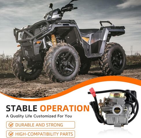 GY6 50cc Carburetor with Air Filter Fuel Line Fuel Filter Intake Manifold Compatible with Taotao 49cc 50cc ATM50 Pony 50 Thunder 50 PD18J 139QMB 139QMA Scooter Chinese 4Stroke Moped Engine in Saudi Arabia