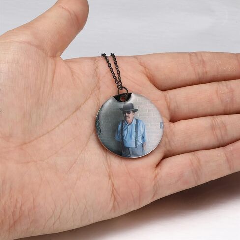 Personalized Picture Necklace for Mom Grandmother Mama Custom Photo Text Heart Necklace Engraved Any Name Customized Silicone Photo Dog Tag Stainless Steel Necklaces for Women Girl Jewelry in Kuwait