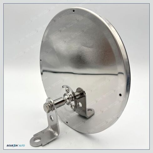 8" Blind Spot Mirror Door Round Convex For Isuzu NPR NPR-HD NQR NRR GMC Chevrolet W3500 W4500 W5500 1986-2007 Truck Bus Atv Utv W/Adjustable Bracket in Kuwait