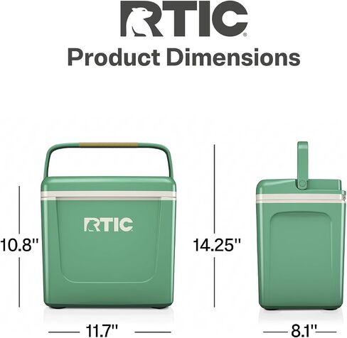 RTIC 8 QT Road Trip Personal Cooler | Insulated Personal Ice Chest for Lunch, Beach, Drinks, Travel, Camping, Picnic and Car in Kuwait