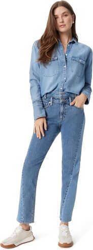 Sam Edelman Women's Wrenly Button Down Shirt with Chest Pockets Standard in Saudi Arabia