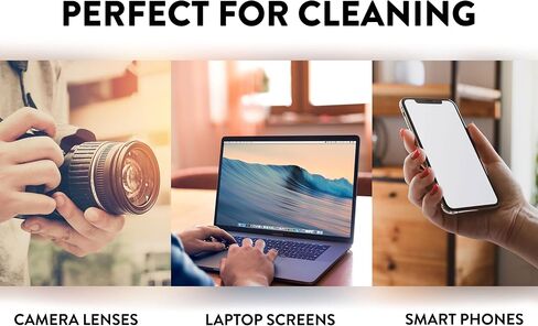 Apex Lens Cleaner Spray Solution for Reading Eye Glasses | Sunglasses | Phone and Laptop Screens | Cleaning Cloth Included (1) in Saudi Arabia