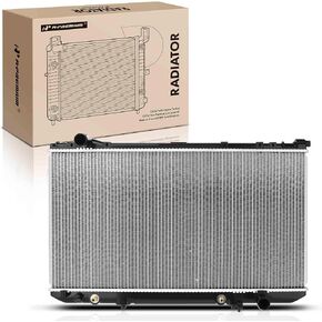 A-Premium Engine Coolant Radiator Assembly with Transmission Oil Cooler Compatible with Lexus LS400 1990-1994 V8 4.0L, Automatic Transmission, Replace# 8011304, 1640050021 in Kuwait