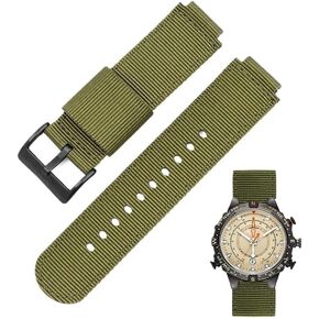 أشرطة ساعة من النايلون لحزام الساعة بوصلة TIMEX Tide T2N721 T2N720 in Kuwait