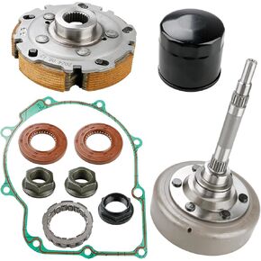 JDMON Wet Clutch Kit Compatible with Hisun ATV UTV 500 700, Replacement for Menards Yardsport YS500, YS700, Massimo, Supermach, Bennche Bighorn, Qlink Front Runner, Replacement for 21230-004-0000 in Saudi Arabia