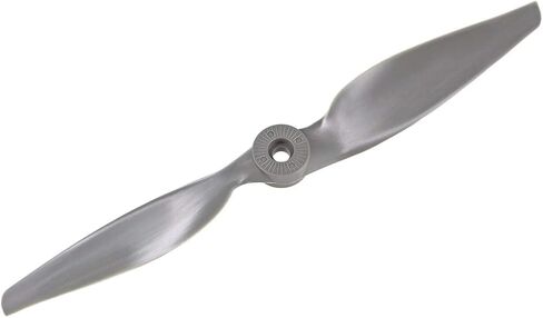 uxcell RC Propellers CW 10x6 Inch 2-Vane for Airplane Nylon Gray 3Pcs with Adapter Rings in Saudi Arabia