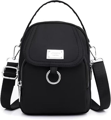 Crossbody Bags for Women Lightweight Nylon Phone Purse Small Travel Wallet in Saudi Arabia