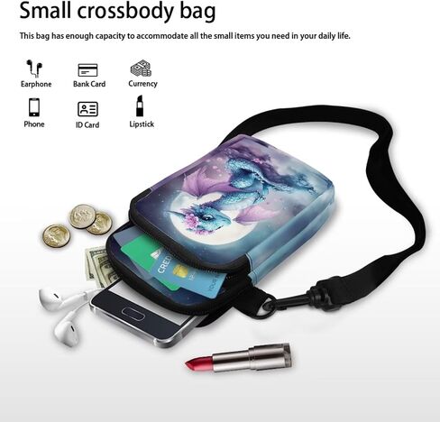WELLFLYHOM Small Crossbody Bag for Women Phone Purse Messenger Pouch Mini Shoulder Handbag in Saudi Arabia