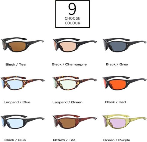Retro Candy Color Cat Eye Sunglasses Women Fashion Rivets Outdoor Sports Punk Men Trending Sun Glasses in Saudi Arabia